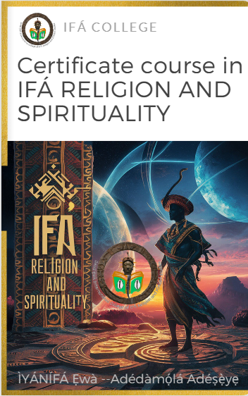 CERTIFICATE IN IFÁ RELIGION AND SPIRITUALITY